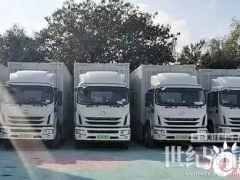 DHL快递中国区氢能源卡车车队正式投入运营